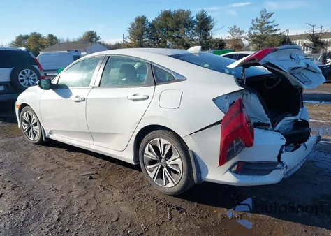 2016 Honda Civic Ex-L z USA, uszkodzony, nr VIN 2HGFC1F74GH657385